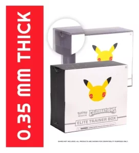 Custodia Protettiva Evoretro per Pokémon Elite Trainer Box (ETB)