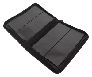Evoretro Portacaricelle Topload 2x2 per 160 Carte - Nero - 24.4 x 19.1 cm