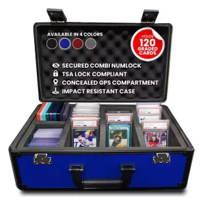 Scatola Porta Carte da Gioco EVORETRO XL Blu per 120 Carte