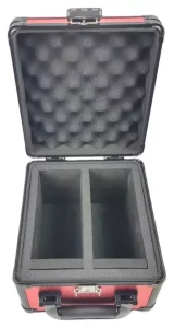 Scatola di Conservazione EVORETRO per Carte da Gioco XL Rossa (120 Carte)