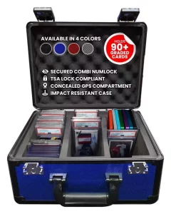 Scatola di Conservazione Evoretro per Carte da Gioco (90) - Blu
