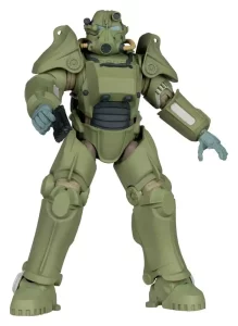 Action Figure Fallout 76 T-45 Military Armor (Red Platinum Edition) – 20 cm