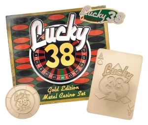 Fallout: New Vegas - Set Casinò Lucky 38 Imitazione Oro Edizione Limitata