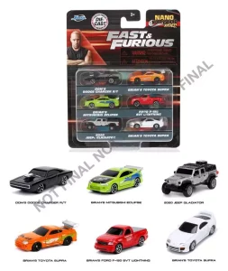 Fast & Furious: Confezione Nano Cars da 6