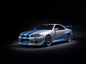 Kit Modello Fast & Furious: Nissan Skyline GT-R di Brian (1999)