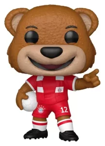 Funko POP! Bayern Monaco: Berni der Bär - Figurine Vinilica da Calcio 9 cm