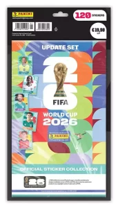 Set Aggiornamento Adesivi Collezione Mondiali FIFA 2026 Panini
