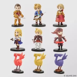 Final Fantasy Tactics Mini Figures Collection Vol. 1 - Display (9)
