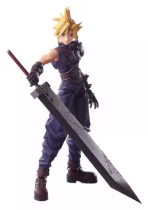 Action Figure Cloud Strife Final Fantasy VII Bring Arts Digital Plus Edition - 15 cm