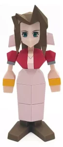 Final Fantasy VII: Aerith Gainsborough - Action Figure in Vinile Polygon da 14 cm