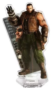 Final Fantasy VII Rebirth: Supporto Acrilico Barrett Wallace - 10 cm