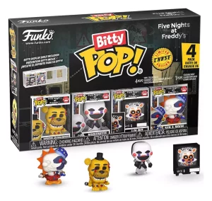 Five Nights at Freddy's Bitty POP! Vinyl Figure 4-Pack Serie 5 - 2.5 cm