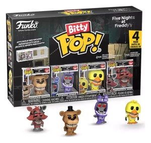 Five Nights at Freddy's Bitty POP! - Set da 4 Action Figure Vinyl 2,5 cm