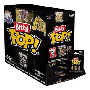 Five Nights at Freddy's Bitty POP! Miniature in Vinile da 2 cm - Display (32)