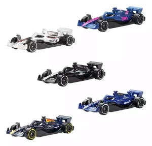 Hot Wheels Formula 1: Set Veicoli in Metallo 5 Pezzi - Scala 1:64 – 2025