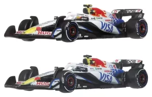 Hot Wheels Formula 1 Premium: Set Duo Team Visa Cash App Racing Bulls - Scala 1:64