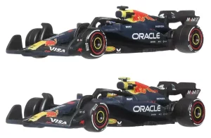 Hot Wheels Formula 1 Premium: Doppio Set Auto da Corsa Red Bull Racing 1/64