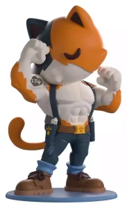 Fortnite Action Figure Meowscles in Vinile - 13 cm
