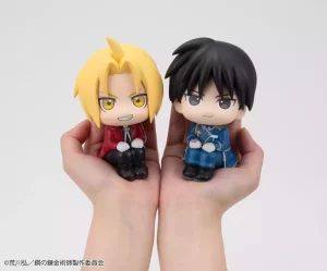 Fullmetal Alchemist: Edward Elric & Roy Mustang - Set Figure PVC da Collezione (11 cm) con Omaggio