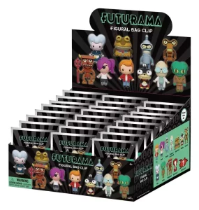Futurama: Display 24 Clip per Borsa in Schiuma (Serie 1)