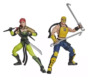 Action Figure G.I. Joe Classified Series - Scarlett & T'Jbang (15 cm)