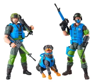 G.I. Joe Classified Series: Set Action Figure Mad Marauders - Footloose, Mutt & Junkyard (15 cm)