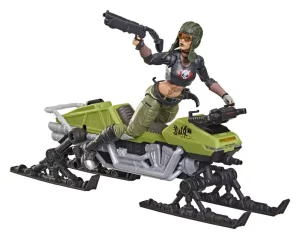 G.I. Joe Classified Series: Zanya e Dreadnok Chameleon (Swamp Skier) con Veicolo – Action Figure da 15 cm