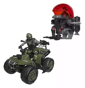G.I. Joe Classified Series: Snake Eyes & Varmint ATV vs. Stealth Viper - Set Azione Figure e Veicoli (15 cm)