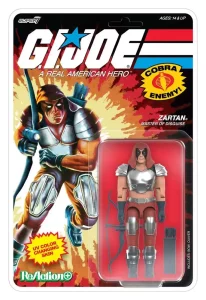 G.I. Joe ReAction+ Action Figure Wave 09: Zartan