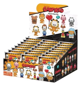 Display 24 Clip per Borsa Garfield 3D in Schiuma - Serie 1