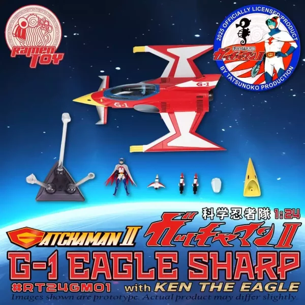 gatchaman-ii-action-figure-with-vehicle-1-24-g-1-eagle-sharp-ken-the-eagle-1784884962-1