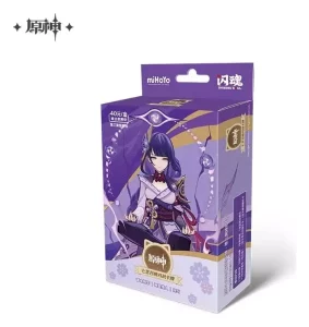 Genshin Impact TCG Serie 03 Mazzo Iniziale Pre-Costruito 01 Raiden Shogun – Versione Cinese