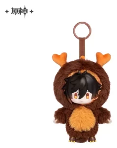 Genshin Impact: Zhongli - Portachiavi in Peluche Vinilico Serie Nido Invernale (15 cm)