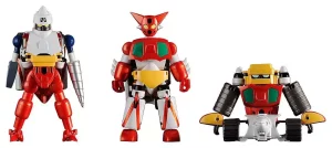 Action Figure Getter Robo 3-Pack: Trasformazione Dinamica Getter Robo (12 cm)