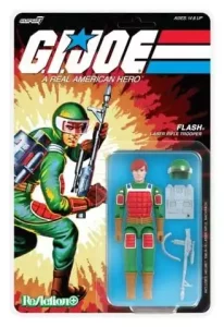 Action Figure GI Joe ReAction+ Flash (Comic) – 10 cm