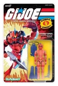 GI Joe ReAction+ Action Figure Serie 07 Hydro Viper (Comic) - 10 cm