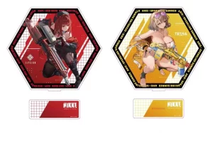 Nikke: Dea della Vittoria - Red Hood / Anis Stand Acrilico a Doppia Faccia 25 cm