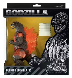 Action Figure Godzilla Burning '95 Super Kaiju da Collezione