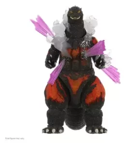 Godzilla Toho Ultimates Action Figure – Battaglia Finale (con Luci LED) - 22 cm