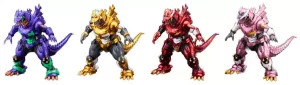 Godzilla x Evangelion: Set Statue Gekizou Series - Kiryu Eva Color Ver.