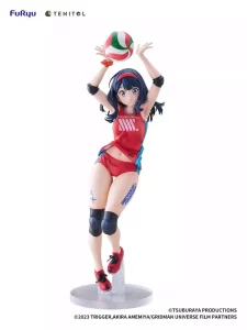 Figura PVC Rikka Takarada Gridman Universe Tenitol – Abbigliamento Sportivo, 36 cm