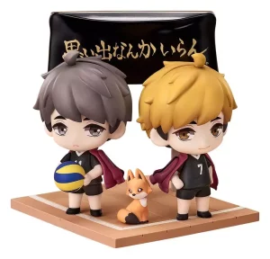 Haikyu!! Qset+ Mini Figure 2 confezioni Atsumu & Osamu Miya - 8 cm