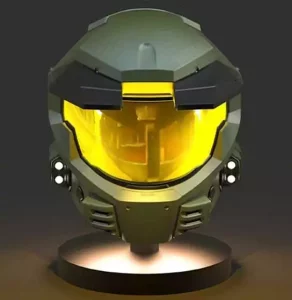 Casco Luminoso Halo Master Chief da 20 cm