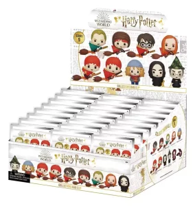 Harry Potter: Display 24 Clip per Borsa 3D PVC Serie 9