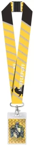 Portabadge Deluxe Harry Potter Hufflepuff con Portacarte Ufficiale