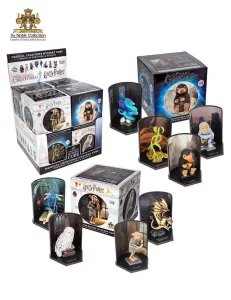Harry Potter & Fantastic Beasts: Cubi Misteriosi Statuette Creature Magiche - Set da 8 (9 cm)