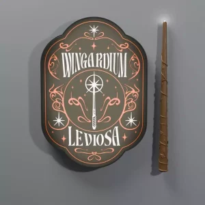 Lampada Harry Potter Wingardium Leviosa - 17 cm