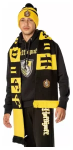 Sciarpa Hufflepuff Harry Potter - Lunghezza Standard