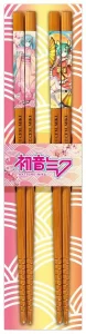 Hatsune Miku: Set di Bacchette da Tavola (Confezione Doppia)