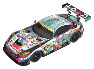 Hatsune Miku AMG GT Project Vehicle 1/64 - Super GT Ver. 2016 (7 cm)